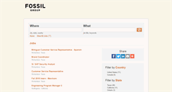 Desktop Screenshot of fossil.jobs