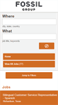 Mobile Screenshot of fossil.jobs